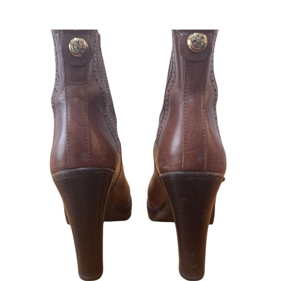Tory Burch Brown Ankle Boots - Picture 3 of 8